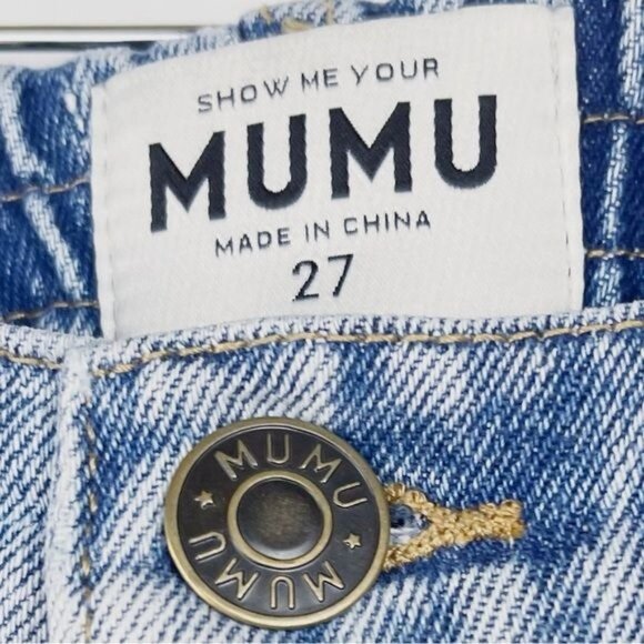 Show Me Your Mumu Sedona Straight Jean Skyline Indigo 27 - Picture 8 of 9